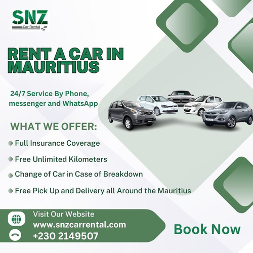 local rent a car in Mauritius
